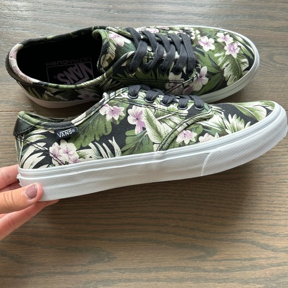 Vans Women’s Tropical Flower Print Ultra Cushion Skate Shoe-Size 8 - Picture 6 of 10